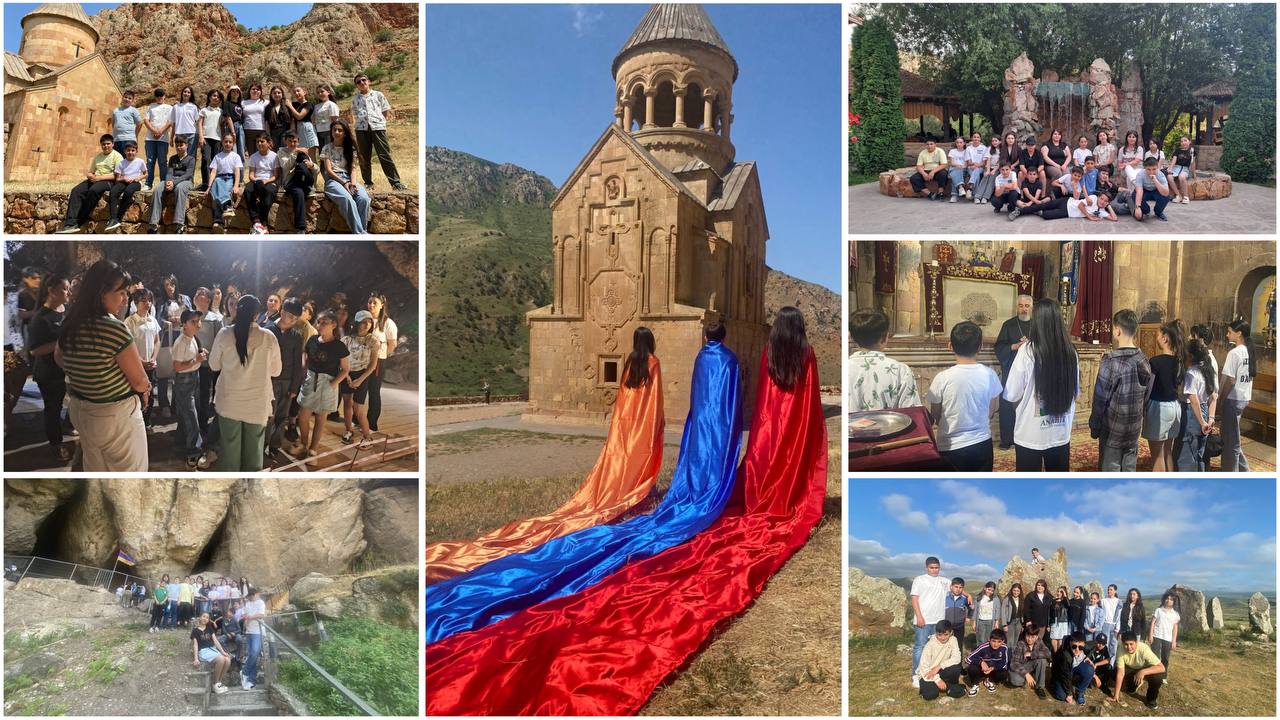 Գիտելիքի և հայրենասիրության ճանապարհով. դպրոցի 6-րդ «Ա» դասարանի ճանաչողական էքսկուրսիան հայրենիքի պատմամշակութային անկյուններով