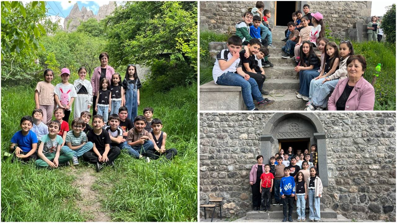 Գորիսի Յուրի Բախշյանի անվան թիվ 3 հիմնական դպրոցի 2-րդ «Բ» դասարանի աշակերտների հոգևոր և մշակութային ճանապարհորդությունը դեպի Հին Գորիս