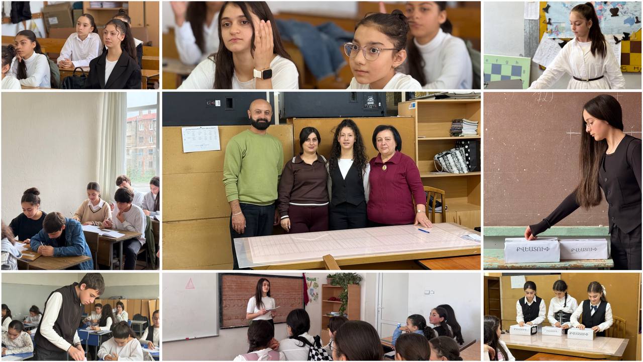 Գորիսի Յուրի Բախշյանի անվան թիվ 3 հիմնական դպրոցում ընտրվեց աշակերտական խորհրդի նոր նախագահ