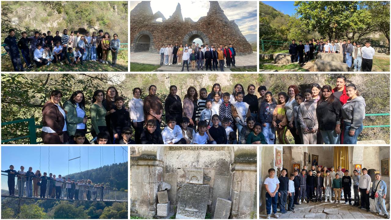 Գորիսի Յուրի Բախշյանի անվան թիվ 3 հիմնական դպրոցի 5-րդ «Բ» դասարանի աշակերտները ճանաչողական էքսկուրսիայով Խնձորեսկում էին
