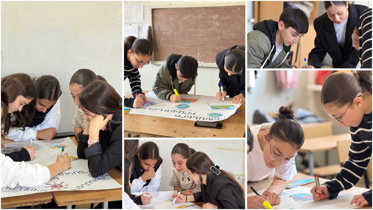 Գորիսի Յուրի Բախշյանի անվան թիվ 3 հիմնական դպրոցում պատրաստվել են պաստառներ՝ երեխայի իրավունքների մասին իրազեկվածությունը բարձրացնելու նպատակով