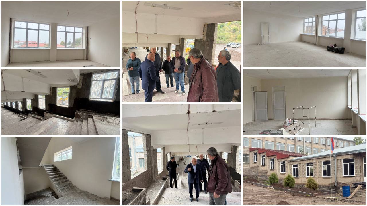 Գորիսի Յուրի Բախշյանի անվան թիվ 3 հիմնական դպրոցը «300 դպրոց, 500 մանկապարտեզ» ծրագրի շրջանակում վերանորոգվում է