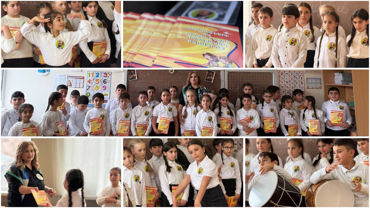 «Թող գիրքը միշտ լինի մեր կողքին, իսկ Թումանյանի խոսքը՝ մեր սրտում» խորագիրը կրող միջոցառում՝ 3-րդ «Գ» դասարանում
