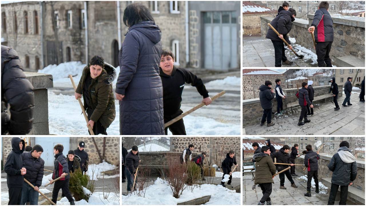 Գորիսի Յուրի Բախշյանի անվան թիվ 3 հիմնական դպրոցի աշակերտները շարունակում են մասնակցել հուշարձանների մաքրման և պահպանության աշխատանքներին
