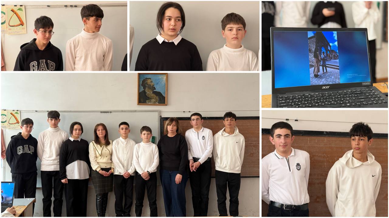 «Ֆրանսերեն, անգլերեն, հայերեն բառարան» թեմայով նախագծային աշխատանքի պաշտպանություն