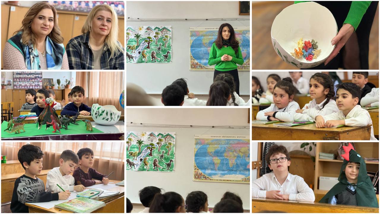 Գորիսի Յուրի Բախշյանի անվան թիվ 3 հիմնական դպրոցում տեղի ունեցավ ուսումնական հետաքրքիր «ճամփորդություն» դեպի դինոզավրերի աշխարհ