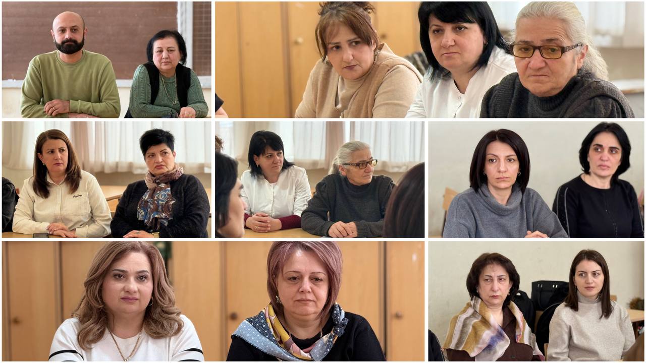 Աշխատանքային խորհրդակցություն Գորիսի Յուրի Բախշյանի անվան թիվ 3 հիմնական դպրոցում