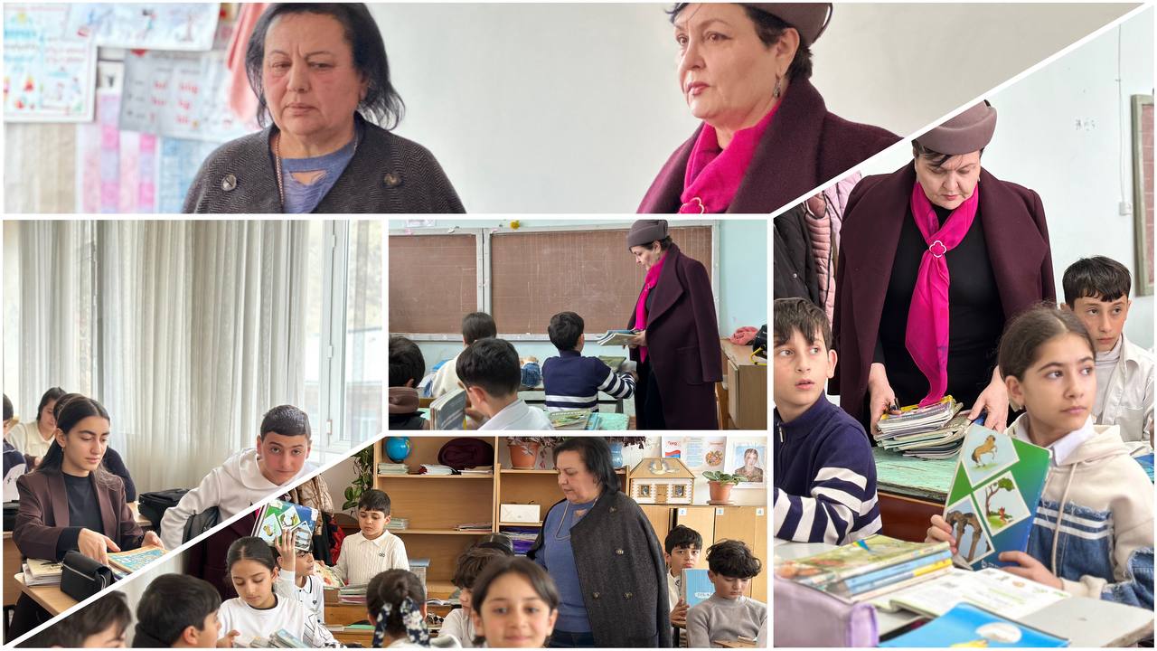 Գորիսի Յուրի Բախշյանի անվան թիվ 3 հիմնական դպրոցում ստուգվել է սովորողների տետրերի և դասագրքերի վարման որակը