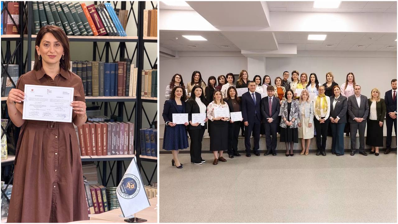 Գորիսի Յուրի Բախշյանի անվան թիվ 3 հիմնական դպրոցի ուսուցչուհի Գայանե Գրիգորյանը՝ ֆրանսերենի վերապատրաստողների շարքում