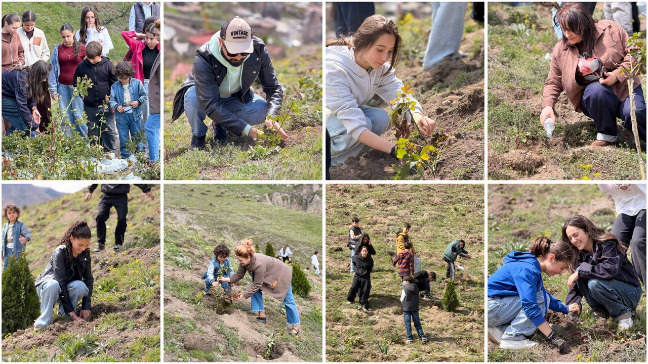 Գորիսի Յուրի Բախշյանի անվան թիվ 3 հիմնական դպրոցը միացել է կանաչապատման նոր նախաձեռնությանը