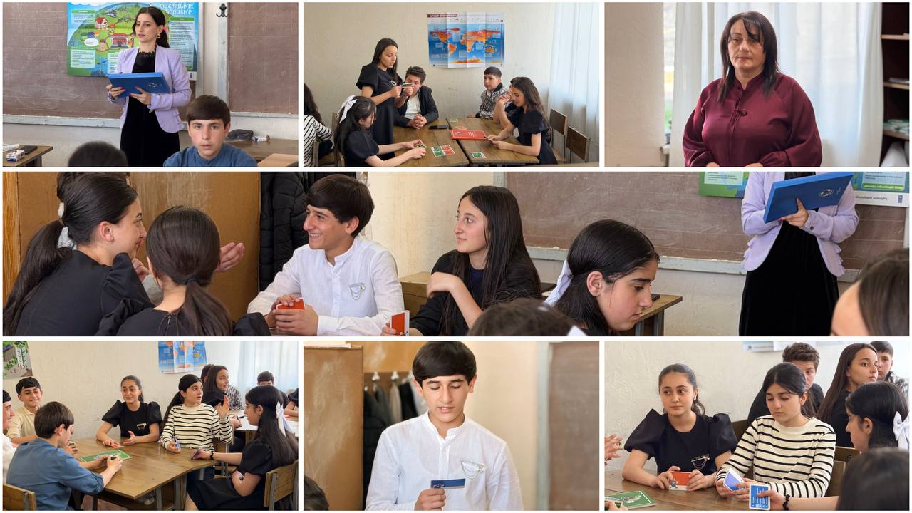 «Կլիմայական արկղիկ»-ով ուսուցողական համակցված դաս՝ Գորիսի Յուրի Բախշյանի անվան թիվ 3 հիմնական դպրոցի 9-րդ «Գ» դասարանում