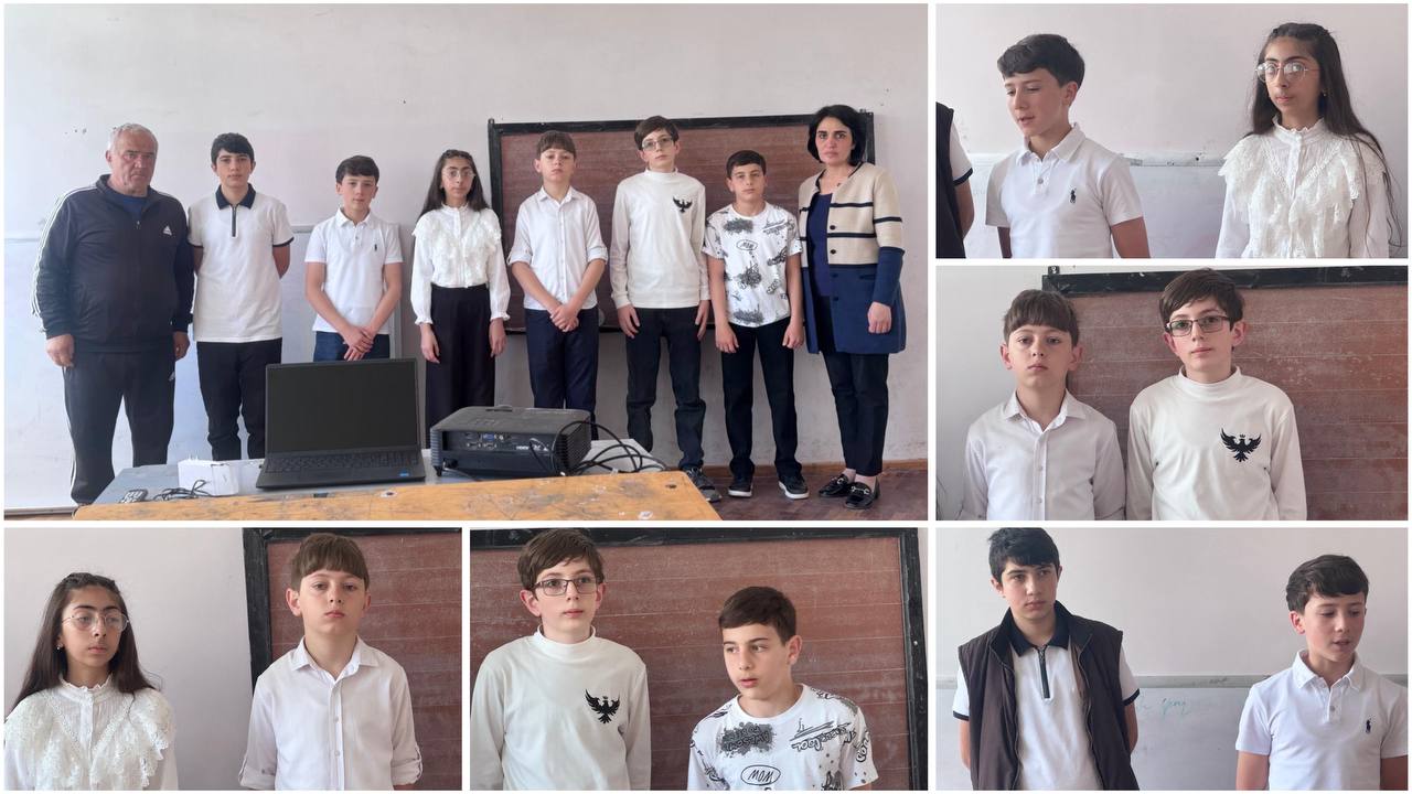 «Հայկական սպորտի պատմությունը» թեմայով նախագծային աշխատանքի պաշտպանություն