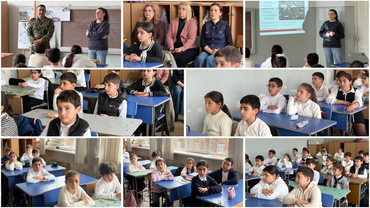 «Հրդեհներ, սողանքներ, բնապահպանական անվտանգություն» թեմայով բաց դաս-քննարկում՝ Գորիսի Յուրի Բախշյանի անվան թիվ 3 հիմնական դպրոցի 4-րդ «Գ» դասարանում