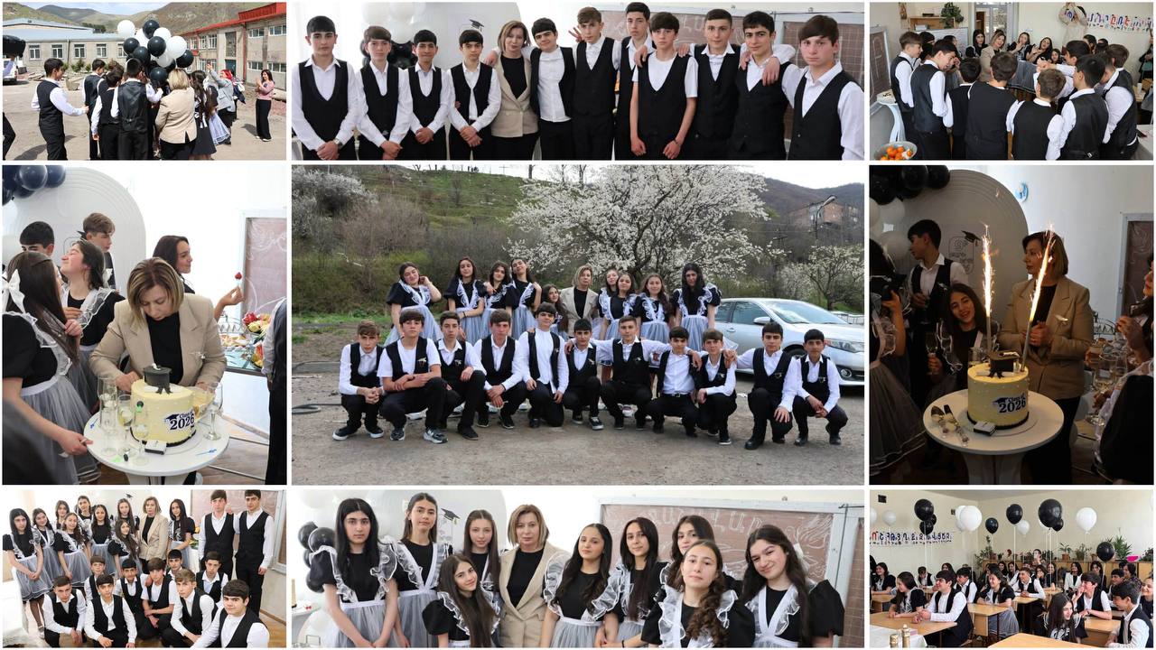 «Զանգերի կախման» միջոցառում՝ Գորիսի Յուրի Բախշյանի անվան թիվ 3 հիմնական դպրոցի 9-րդ «Բ» դասարանում