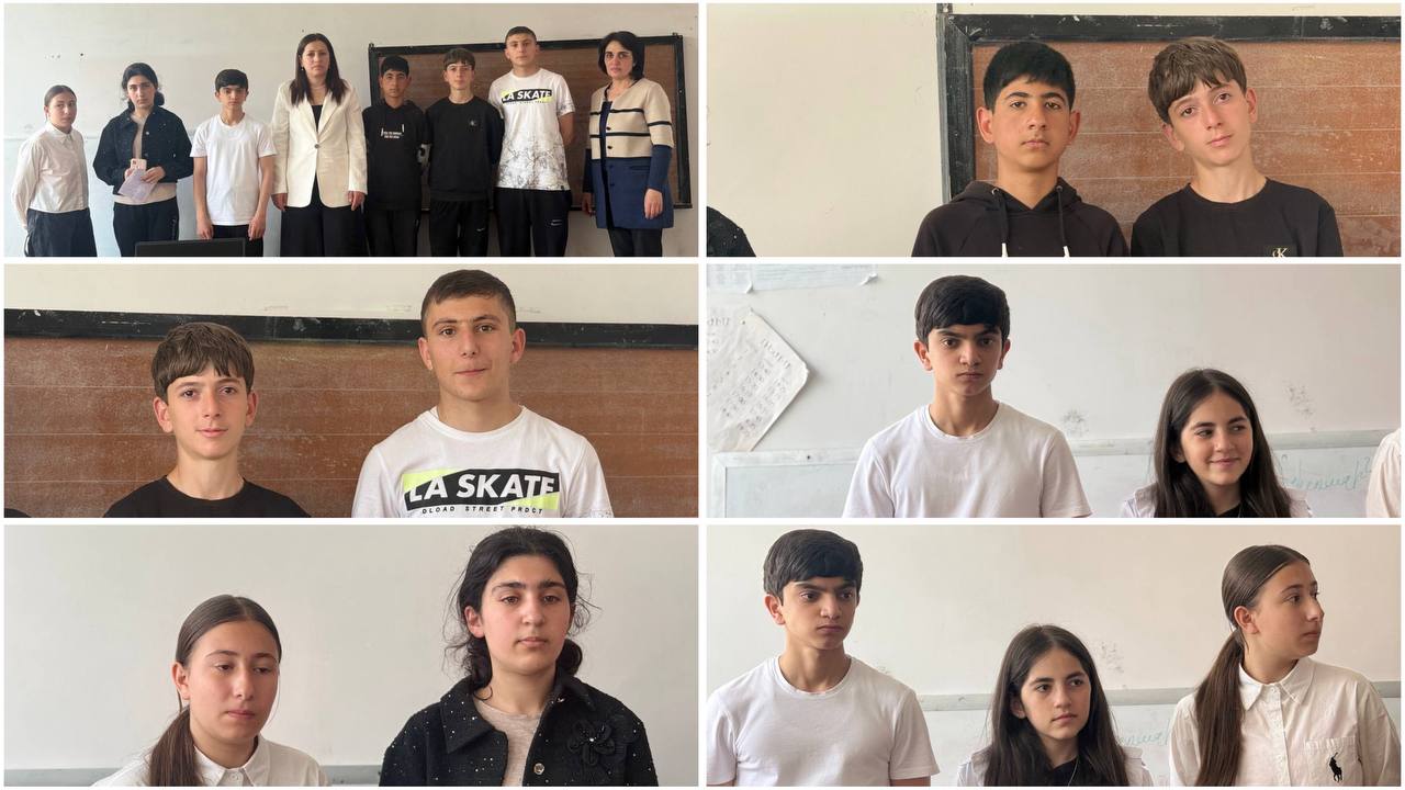 «Հայ գրականությունը և պատմական իրադարձությունները» թեմայով նախագծային աշխատանքի պաշտպանություն