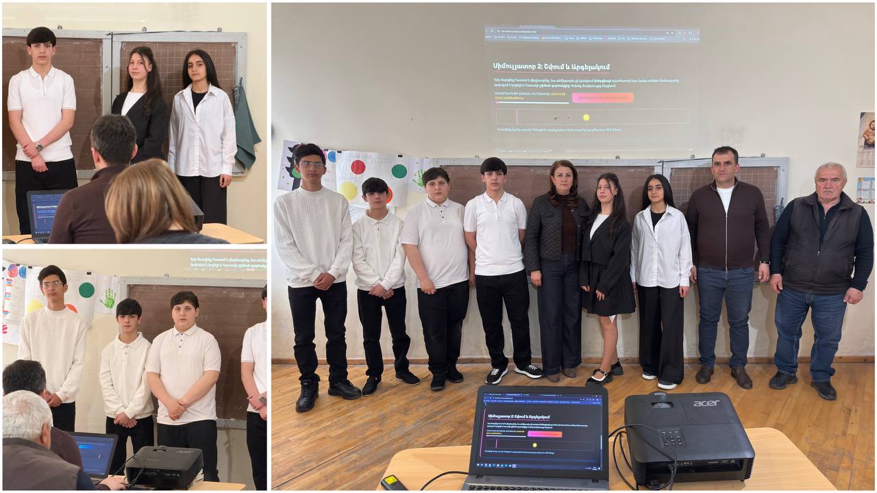 «Օլիմպիական ֆիզիկա. շարժման օրենքները սպորտում» թեմայով նախագծային աշխատանքի պաշտպանություն