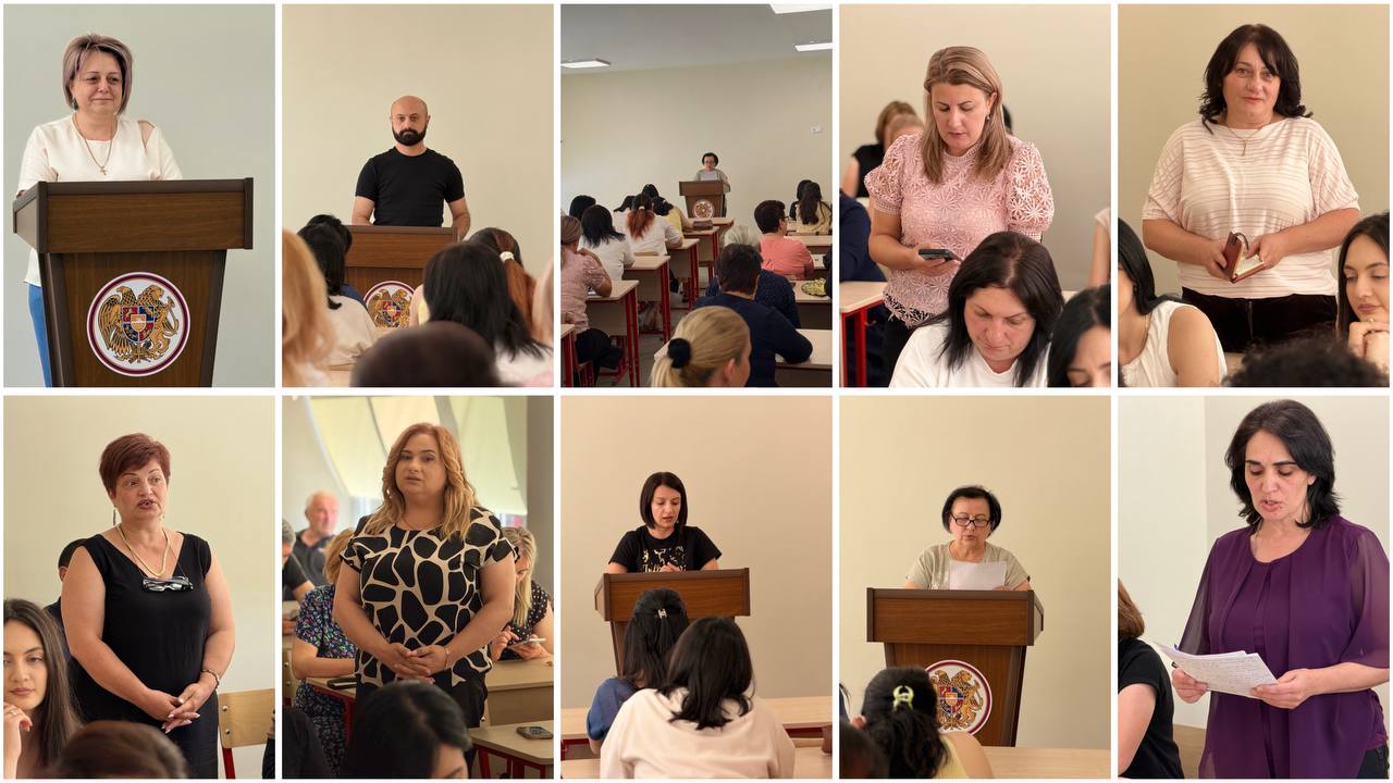 Գորիսի Յուրի Բախշյանի անվան թիվ 3 հիմնական դպրոցում տեղի է ունեցել մանկավարժական խորհրդի նիստ